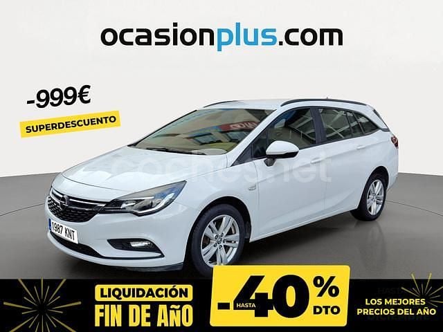 Blanco Usado 2018 Opel Astra Business Familiar | 10.990 € (Precio justo) - Imagen 1/4
