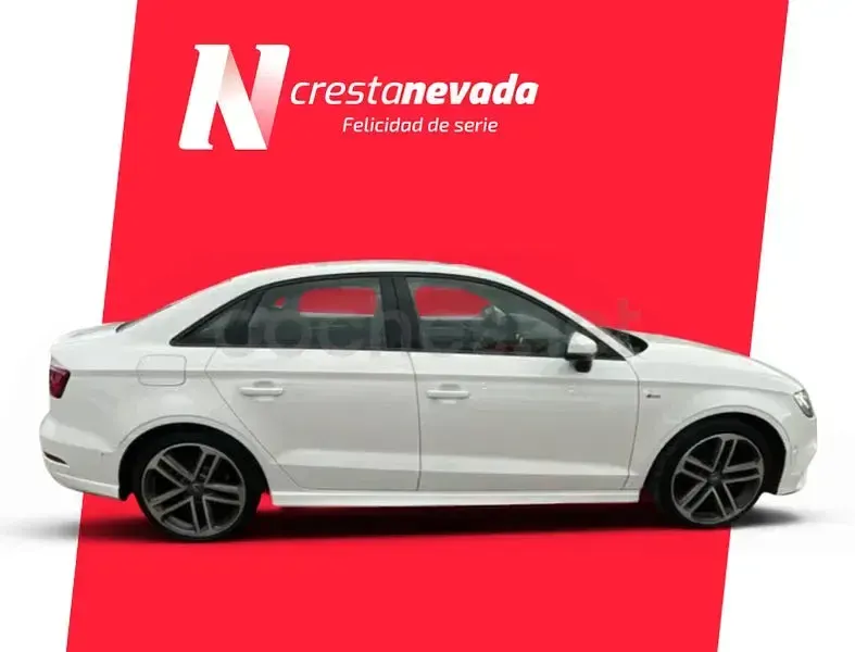 Usado Audi A3 S-Line 150 CV (110 kW) 2018 Blanco Berlina