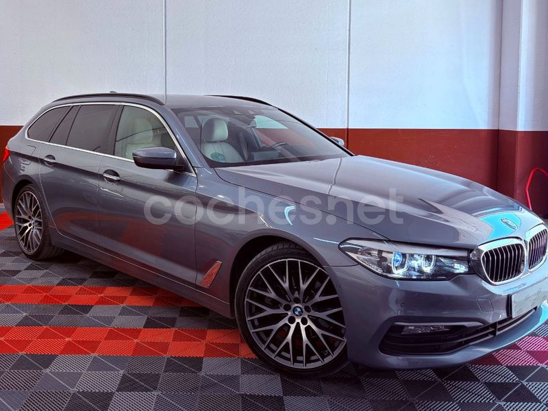 Gris / plata Usado 2019 BMW 520 Familiar | 24.900 € (Precio justo) - Imagen 1/4