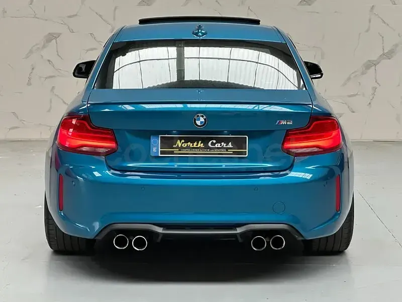 Usado BMW M2 370 CV (272 kW) 2018 Azul Coupe