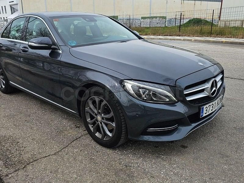 Usado Mercedes C220 170 CV (125 kW) 2014 Gris / plata Berlina