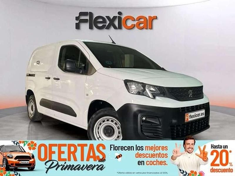 Usado Peugeot Partner 102 CV (75 kW) 2021 Blanco Monovolumen