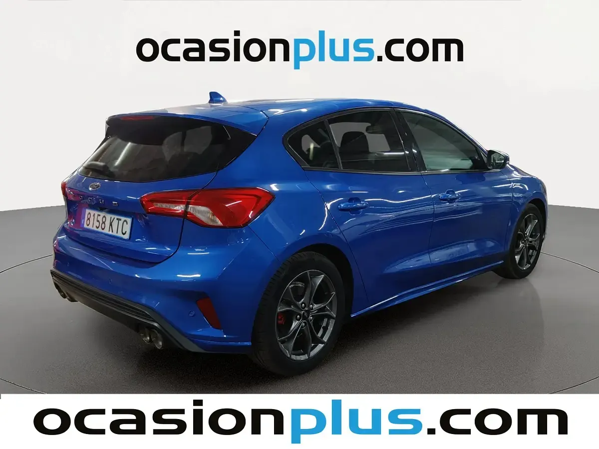 Usado Ford Focus ST-Line 125 CV (91 kW) 2019 Azul Utilitario