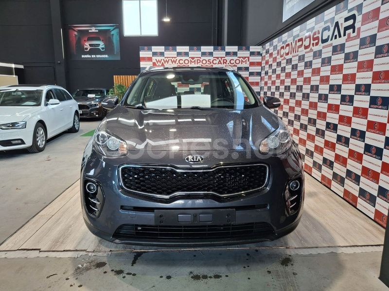 Gris / plata Usado 2018 Kia Sportage SUV | 16.900 € (Un poco caro) - Imagen 1/4