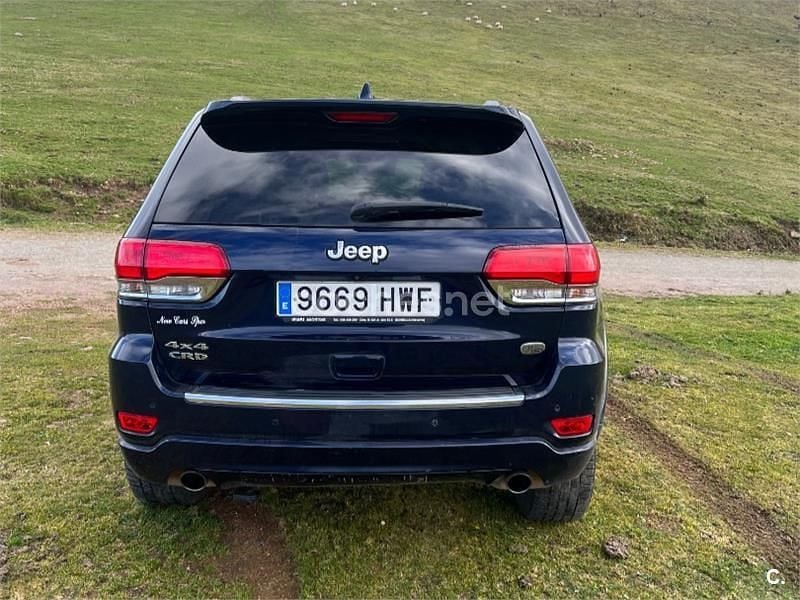 Usado Jeep Grand Cherokee Overland 250 CV (183 kW) 2014 Azul SUV