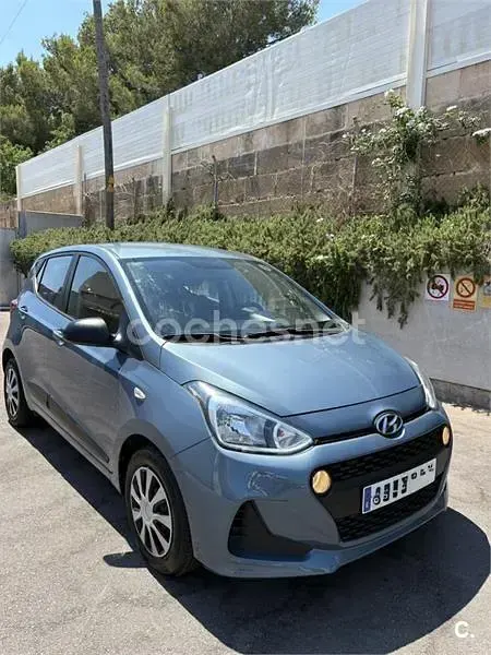 Usado Hyundai i10 66 CV (48 kW) 2018 Azul Utilitario
