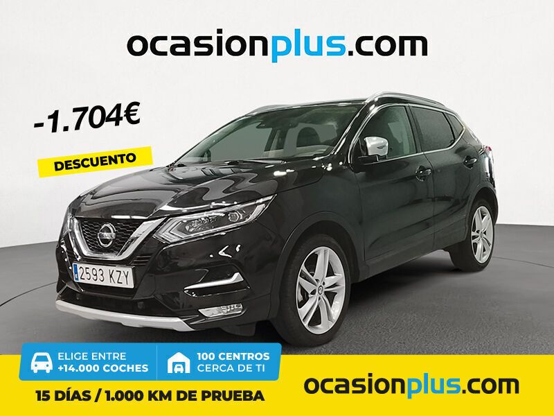 Negro Usado 2019 Nissan Qashqai N-Connecta SUV | 18.750 € (Un poco caro) - Imagen 1/4