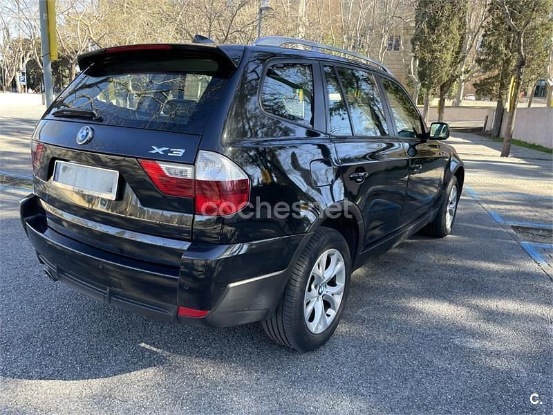 Usado BMW X3 177 CV (130 kW) 2009 Negro SUV