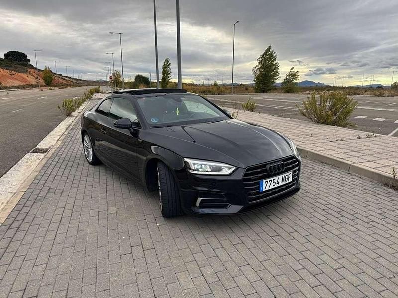 Usado Audi A5 S-Line 252 CV (185 kW) 2018 Negro Coupe