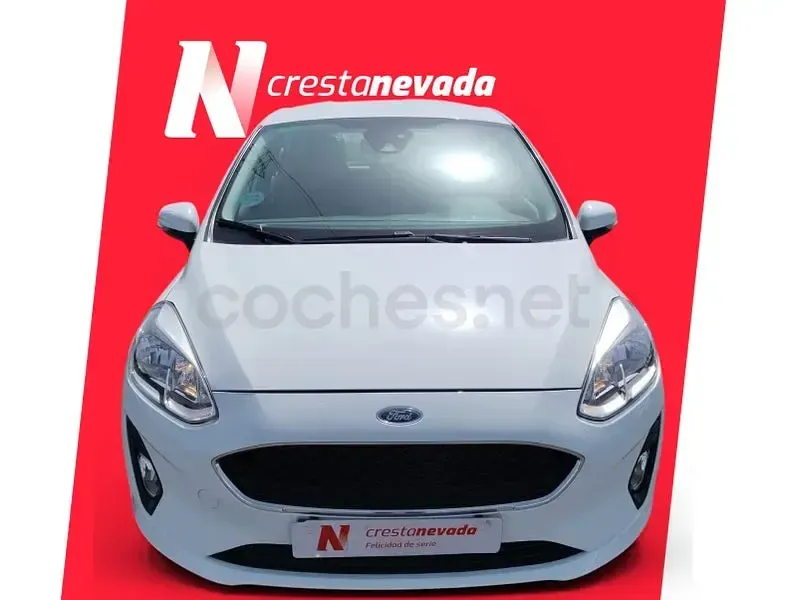 Usado Ford Fiesta Trend 100 CV (73 kW) 2018 Blanco Utilitario