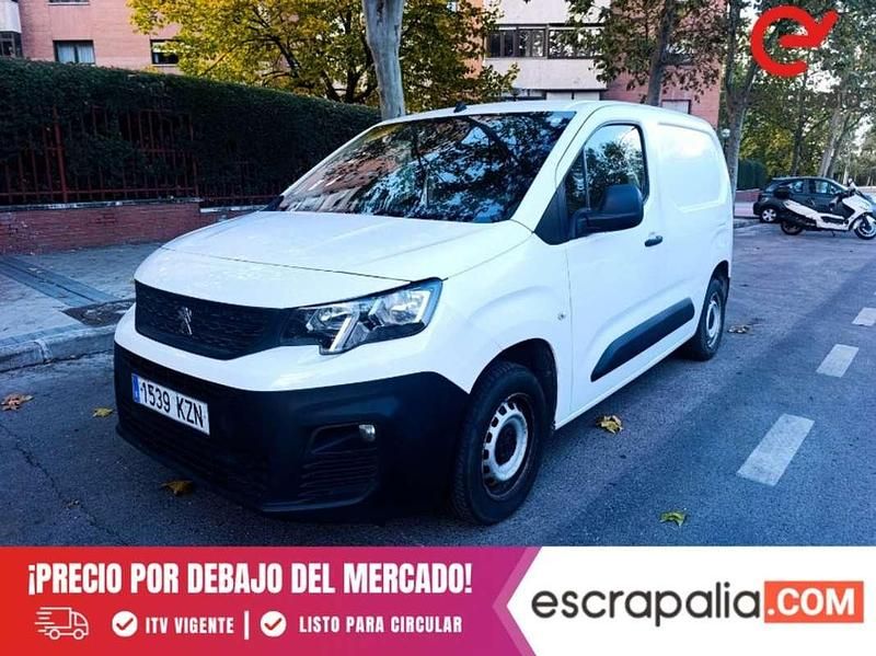 Blanco Usado 2019 Peugeot Partner Monovolumen | 6300 € - Imagen 1/4