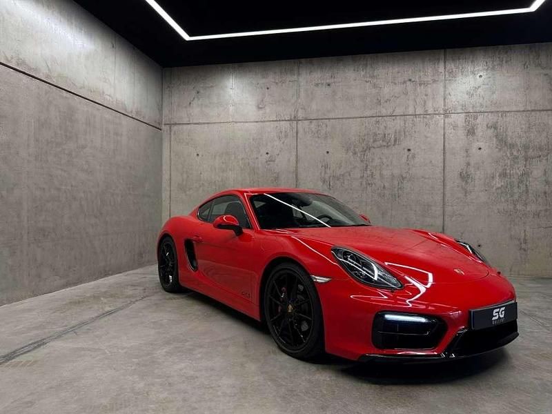 Rojo Usado 2016 Porsche Cayman GTS Coupe | 73.990 € - Imagen 1/4