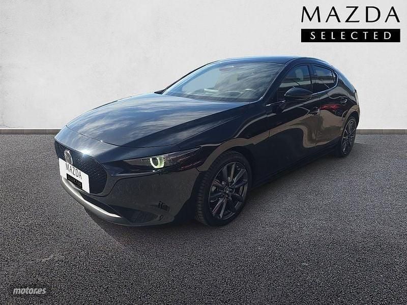 Negro Nuevo 2025 Mazda 3 Exclusive-Line Berlina | 28.675 € (Precio justo) - Imagen 1/4