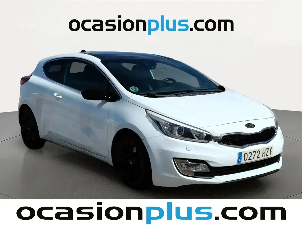 Usado Kia Ceed GT 128 CV (94 kW) 2014 Blanco Berlina