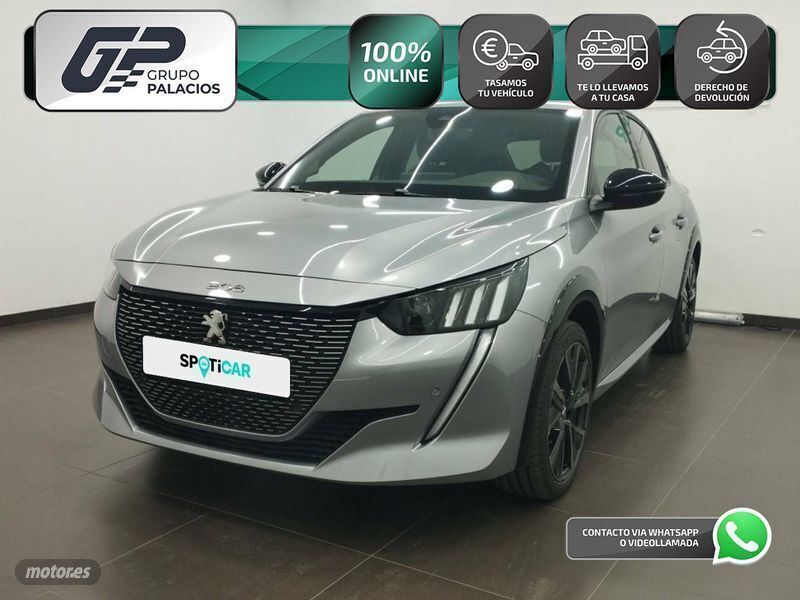 Gris Usado 2023 Peugeot e-208 GT Utilitario | 29.950 € - Imagen 1/4