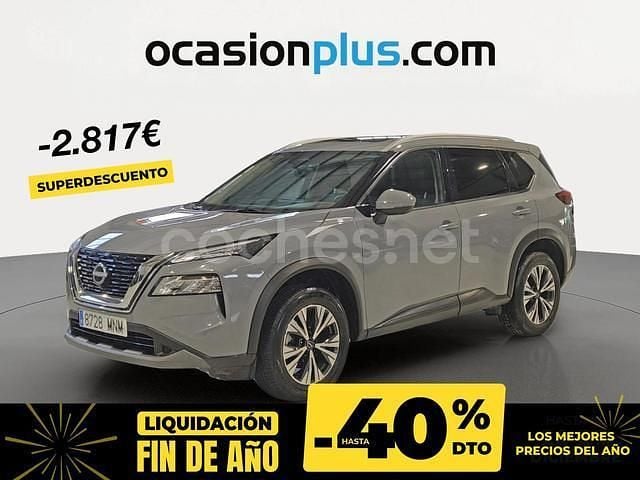 Gris / plata Usado 2024 Nissan X-Trail N-Connecta SUV | 30.990 € (Un poco caro) - Imagen 1/4
