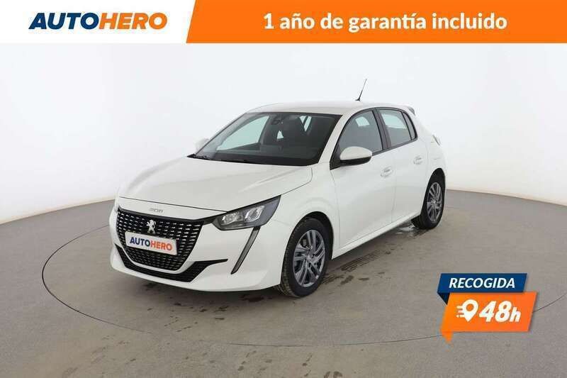 Blanco Usado 2021 Peugeot 208 Active Utilitario | 13.428 € (Precio justo) - Imagen 1/3