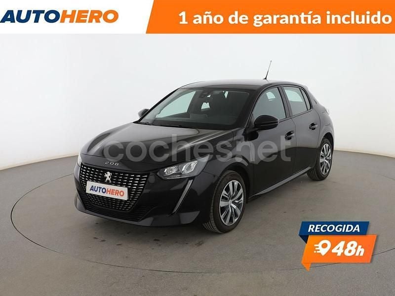 Negro Usado 2020 Peugeot 208 Active Utilitario | 10.899 € (Precio justo) - Imagen 1/3
