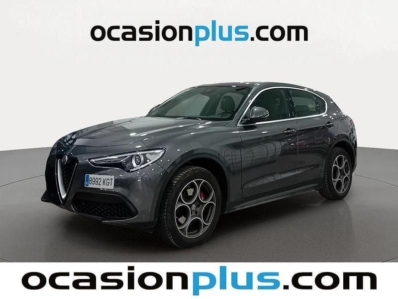 Usado Alfa Romeo Stelvio Edizione Speciale 280 CV (205 kW) 2018 Gris oscuro SUV