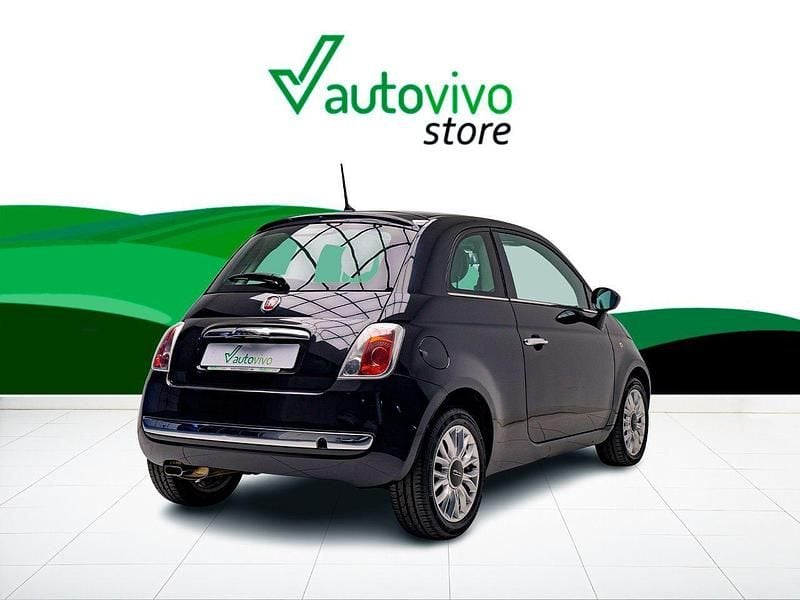 Usado Fiat 500 Lounge 69 CV (50 kW) 2019 Negro Descapotable