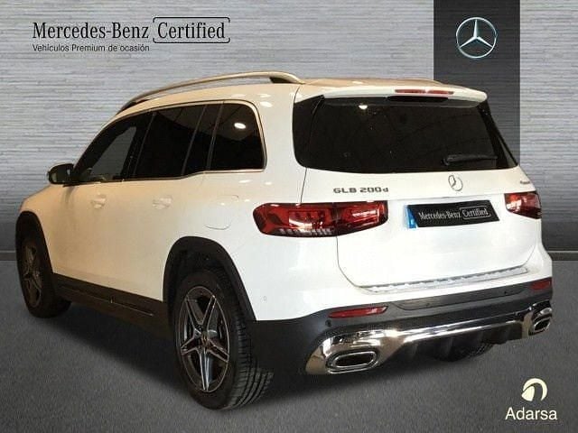 Usado Mercedes GLB200 AMG line 150 CV (110 kW) 2023 Blanco polar SUV