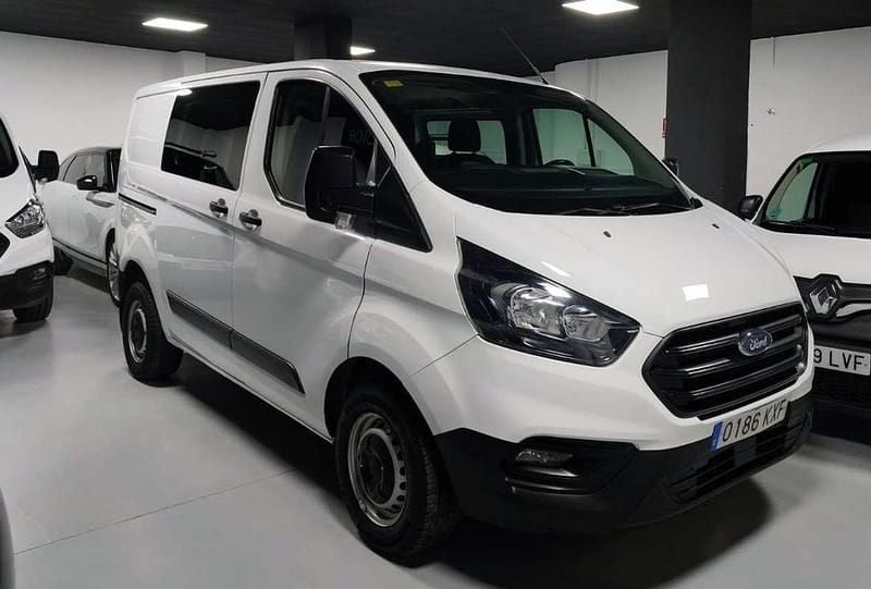 Blanco Usado 2019 Ford Transit Custom Ambiente Familiar | 17.200 € (Precio justo) - Imagen 1/4