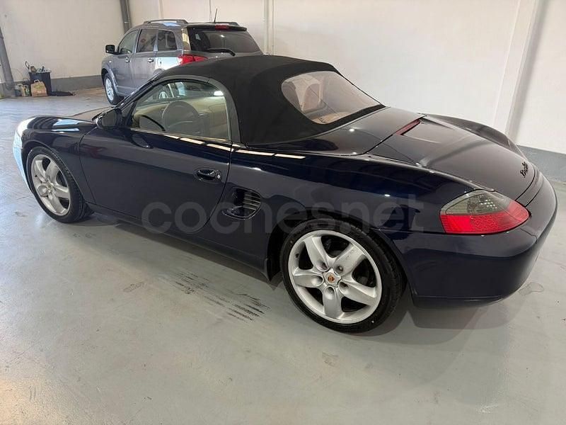 Usado Porsche Boxster 204 CV (150 kW) 1998 Azul Descapotable