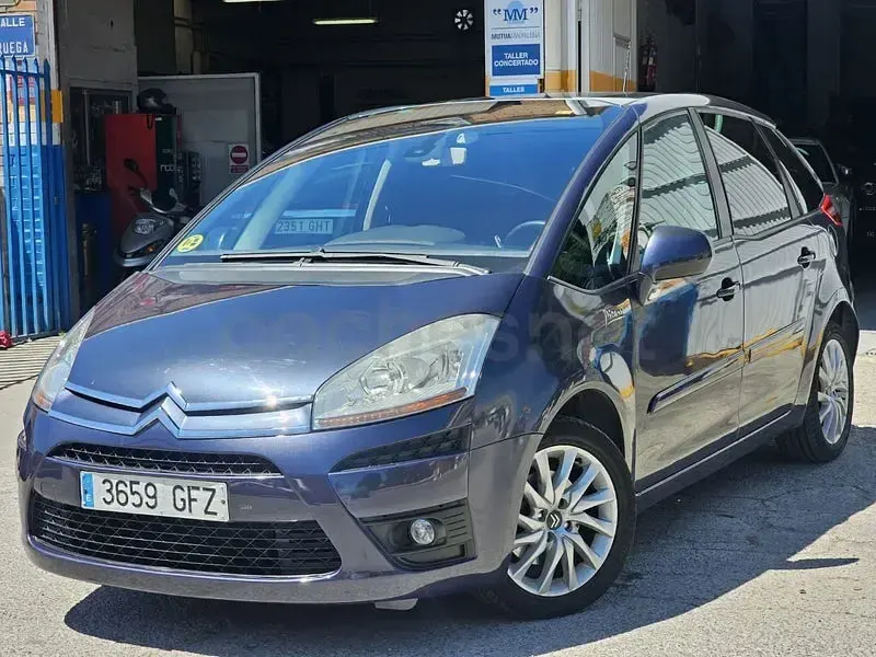 Usado Citroën C4 Picasso Exclusive 136 CV (100 kW) 2009 Azul Monovolumen