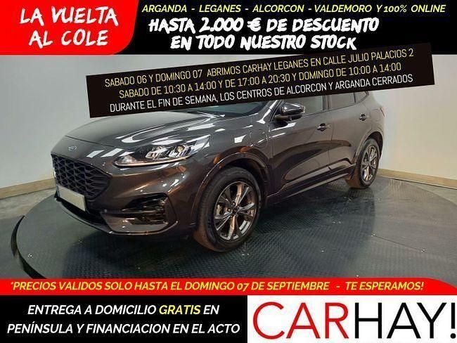 Gris Usado 2022 Ford Kuga ST-Line SUV | 19.890 € (Buen precio) - Imagen 1/4