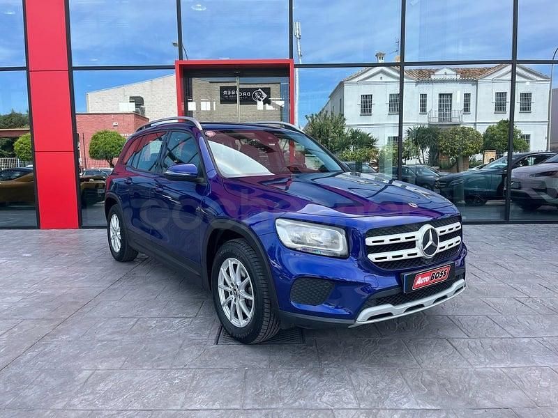 Usado Mercedes GLB200 150 CV (110 kW) 2021 Azul SUV