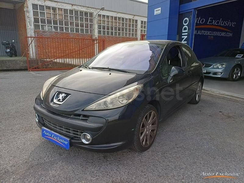 Usado Peugeot 207 GT 150 CV (110 kW) 2007 Negro Berlina