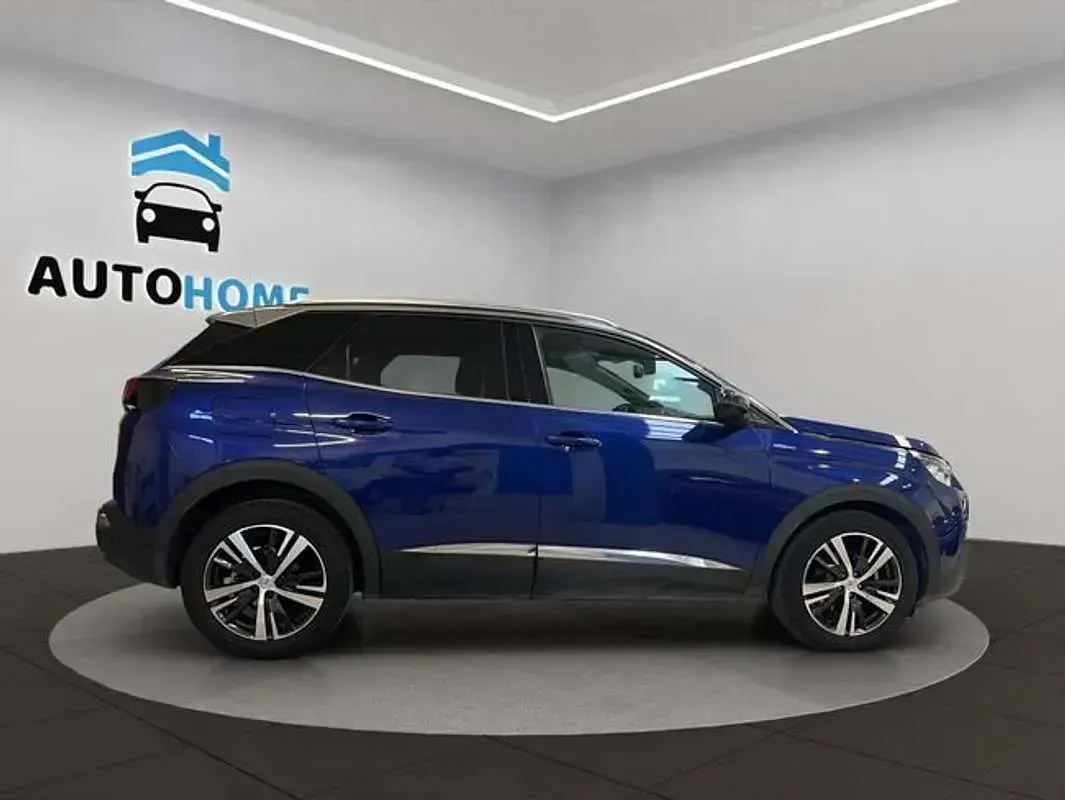Usado Peugeot 3008 GT-line 131 CV (96 kW) 2018 Azul SUV