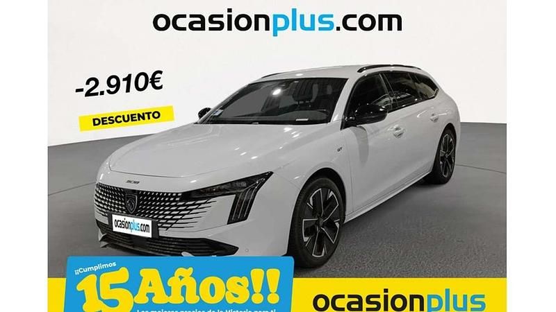 Blanco Usado 2024 Peugeot 508 GT Familiar | 23.280 € (Precio justo) - Imagen 1/4
