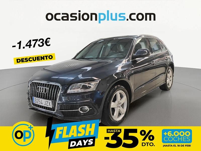 Usado Audi Q5 S-Line 150 CV (110 kW) 2017 Azul SUV