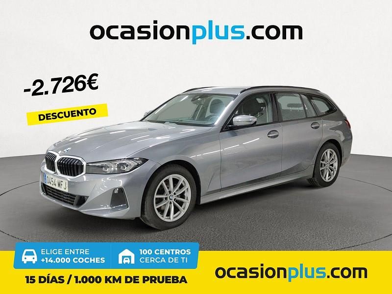 Gris Usado 2023 BMW 318 Familiar | 29.890 € (Precio justo) - Imagen 1/4