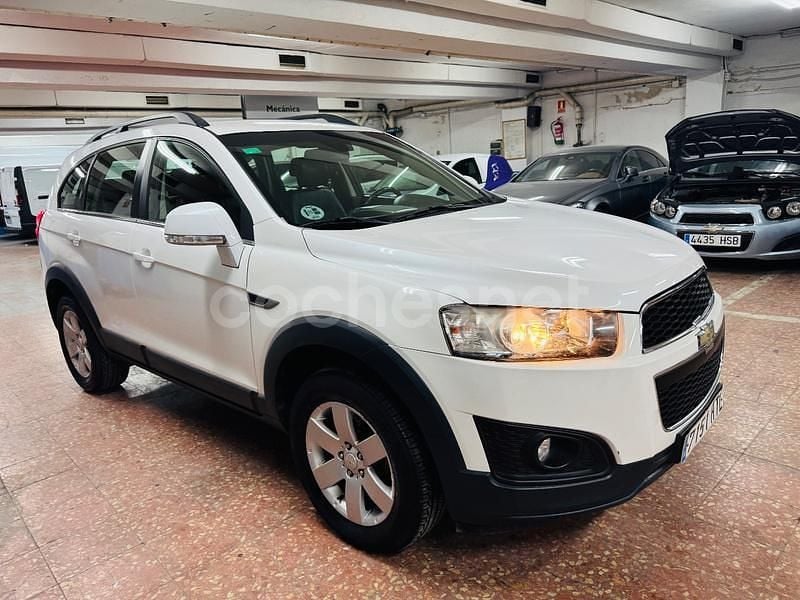 Blanco Usado 2014 Chevrolet Captiva LT SUV | 6490 € (Super precio) - Imagen 1/4