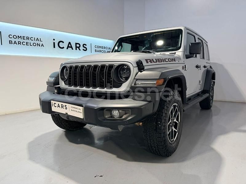 Gris / plata Usado 2025 Jeep Wrangler Rubicon SUV | 67.490 € (Un poco caro) - Imagen 1/4