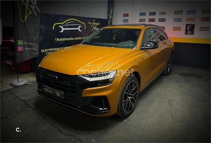 Naranja Usado 2020 Audi Q8 Advanced SUV | 59.500 € (Un poco caro) - Imagen 1/4