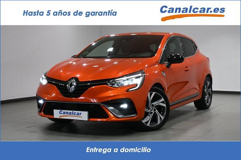 Usado Renault Clio V RS Line 130 CV (95 kW) 2020 Naranja
