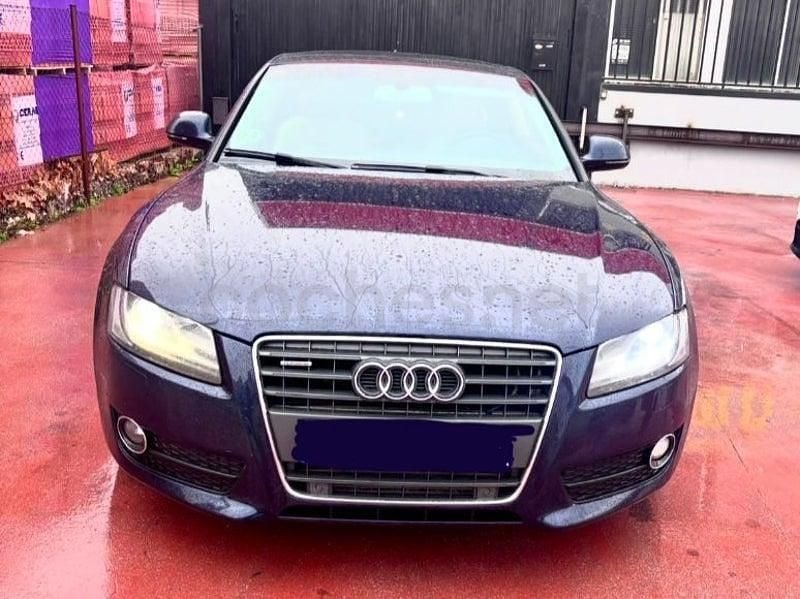Usado Audi A5 190 CV (139 kW) 2008 Azul Coupe
