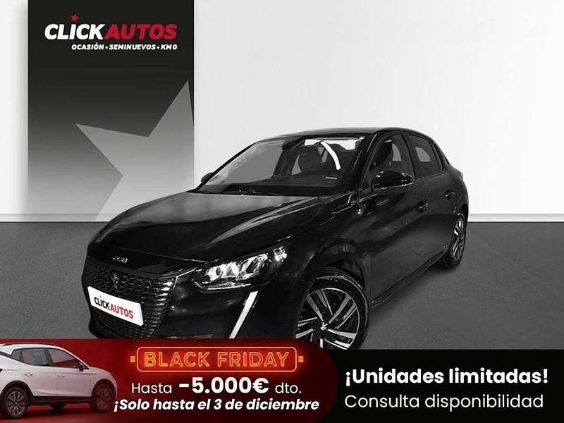 Negro Usado 2023 Peugeot 208 Allure Utilitario | 12.150 € (Precio justo) - Imagen 1/4