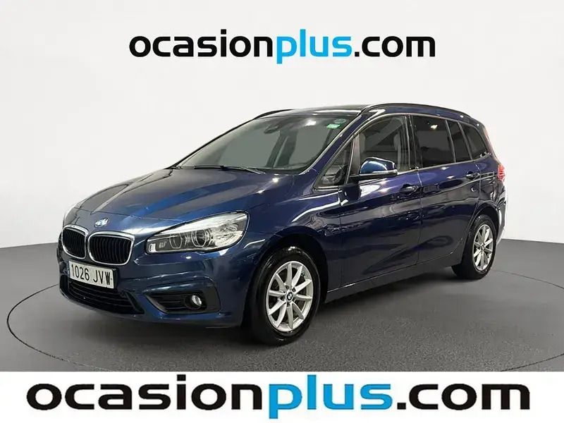 Azul Usado 2016 BMW 218 Gran Tourer Monovolumen | 14.300 € (Un poco caro) - Imagen 1/4
