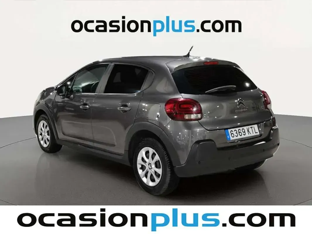 Usado Citroën C3 Feel 68 CV (50 kW) 2019 Gris Utilitario