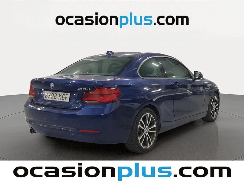 Usado BMW 218 150 CV (110 kW) 2017 Azul Coupe