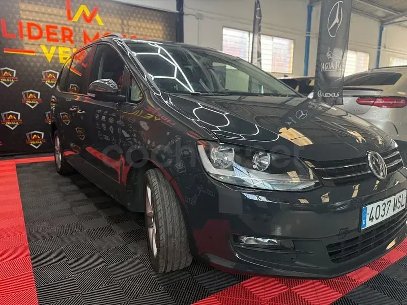 Usado VW Sharan Advance 150 CV (110 kW) 2019 Negro Monovolumen