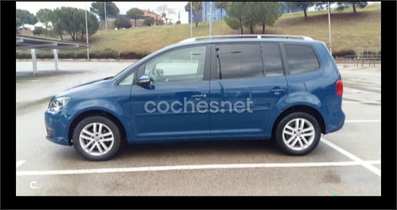 Azul Usado 2012 VW Touran Advance Monovolumen | 7950 € (Buen precio) - Imagen 1/4