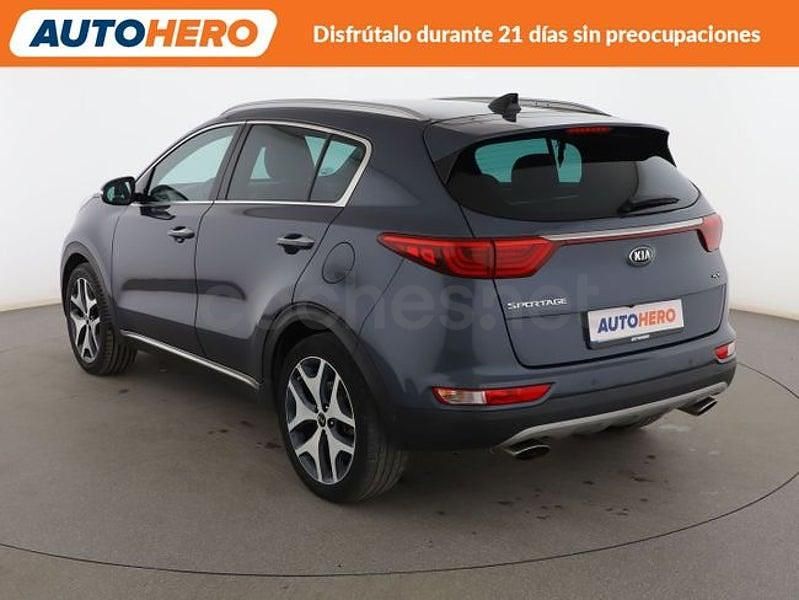 Usado Kia Sportage GT-Line 178 CV (130 kW) 2017 Azul SUV