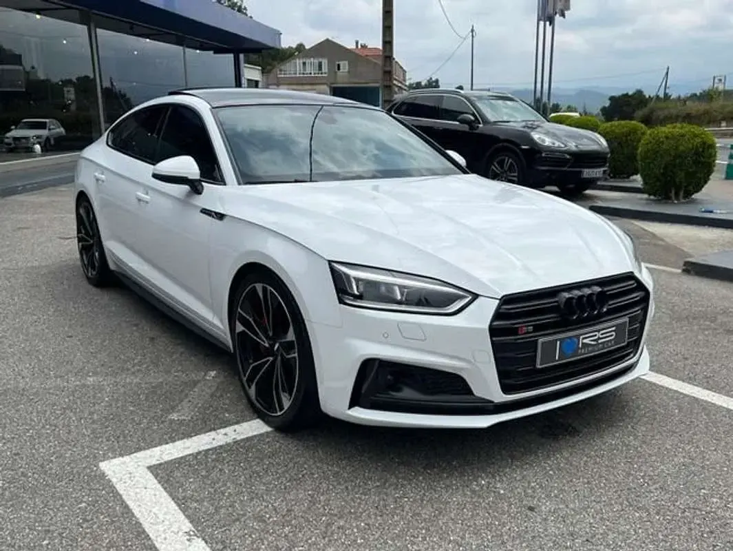 Usado Audi A5 Sportback Sport 355 CV (261 kW) 2017 Blanco Utilitario