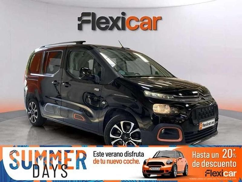 Negro Usado 2018 Citroën Berlingo Shine Monovolumen | 17.390 € (Precio justo) - Imagen 1/4