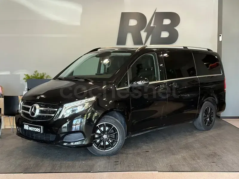 Usado Mercedes V220 Avantgarde 163 CV (119 kW) 2019 Negro Monovolumen